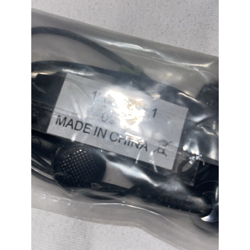 OEM Wired Earbuds Headphones 3.5mm Jack Black New Sealed 1206-0865.1